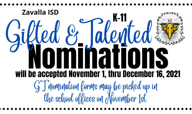 GT Nominations